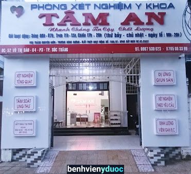 PHÒNG XÉT NGHIỆM TÂM AN Sóc Trăng Sóc Trăng