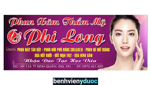 Phun Xăm Thẩm Mỹ Phi Long Định Quán Đồng Nai