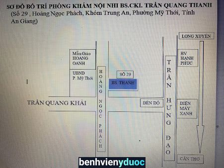 PK Chuyên Khoa Nhi - BS. Trần Quang Thanh Long Xuyên An Giang