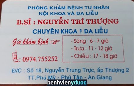 PK Da liễu Bs Trí Thượng Phú Tân An Giang