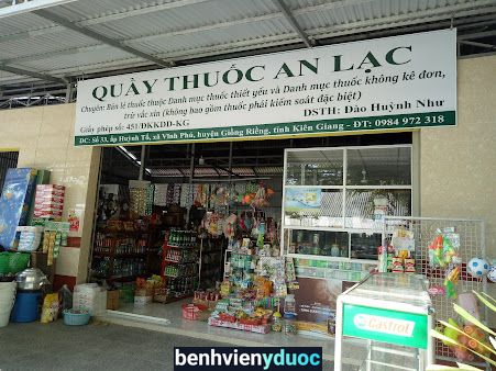 QUẦY THUỐC AN LẠC Giồng Riềng Kiên Giang