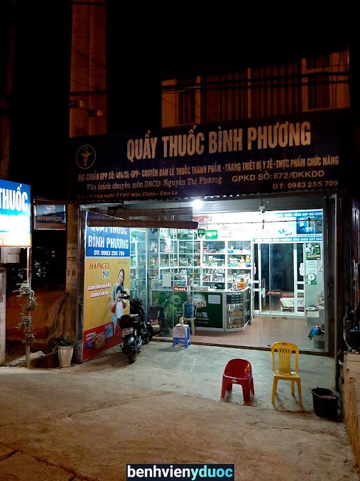 Quầy Thuốc Bình Phương Mộc Châu Sơn La