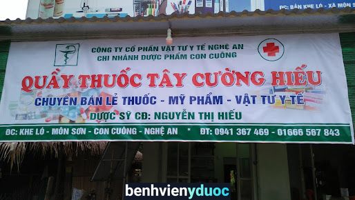 Quầy Thuốc Cường Hiếu Con Cuông Nghệ An