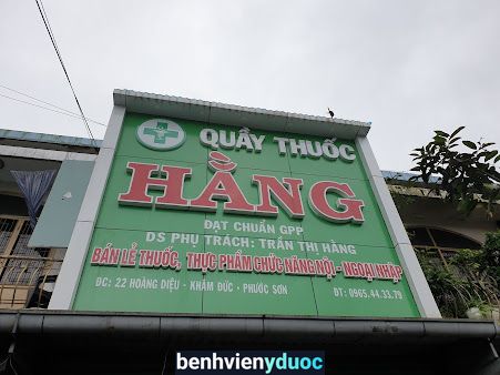 QUẦY THUỐC HẰNG Phước Sơn Quảng Nam