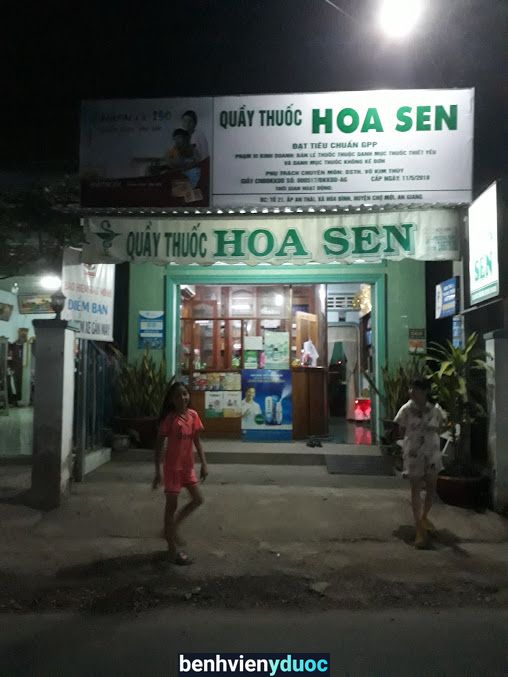 Quầy Thuốc Hoa Sen Chợ Mới An Giang