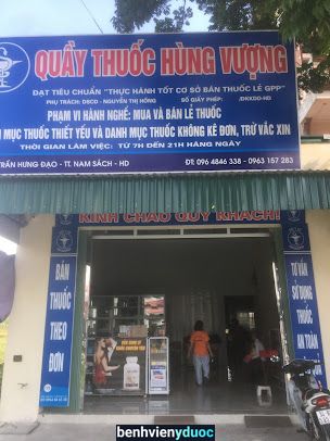 Quầy Thuốc Hùng Vượng Nam Sách Hải Dương