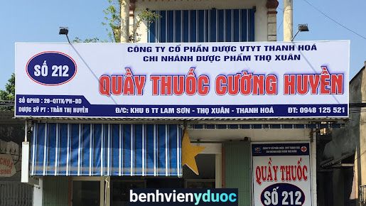 Quầy Thuốc Huyền Cường Thọ Xuân Thanh Hóa