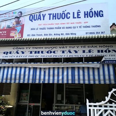 Quầy Thuốc Lê Hồng Krông Nô Đắk Nông