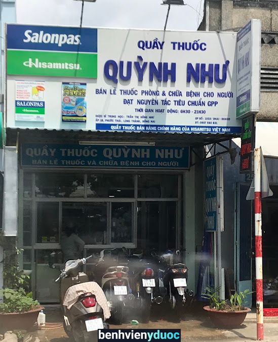 Quầy Thuốc Quỳnh Như Long Thành Đồng Nai