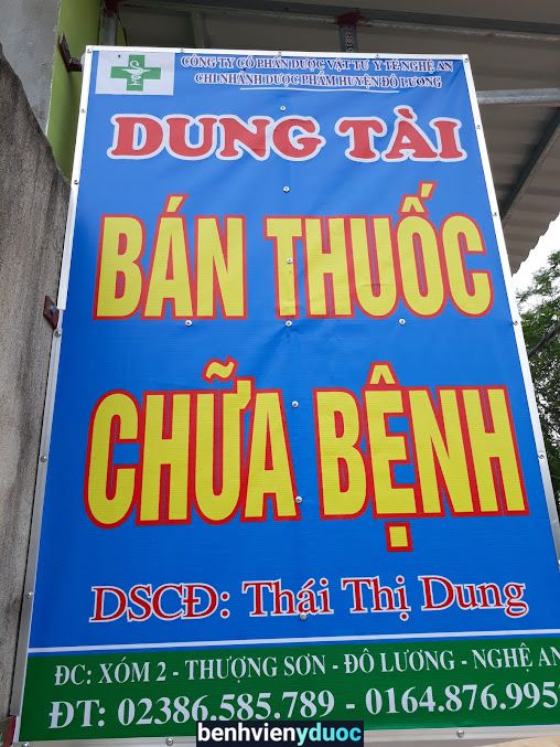 Quầy Thuốc Tây Dung Tài Đô Lương Nghệ An