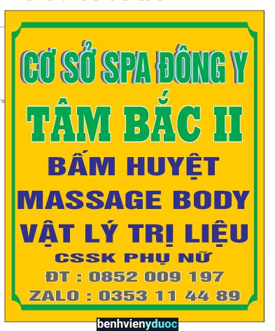 SPA ĐÔNG Y TÂM BẮC CƠ SỞ 2 Chơn Thành Bình Phước