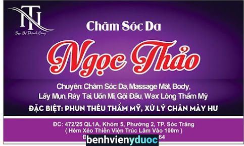 Spa Ngọc Thảo Sóc Trăng Sóc Trăng