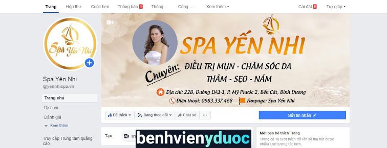 Spa Yến Nhi - Chăm Sóc Da Mỹ Phước Bến Cát Bình Dương