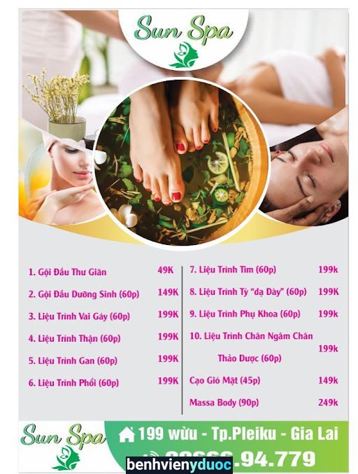 SUN SPA Pleiku Gia Lai