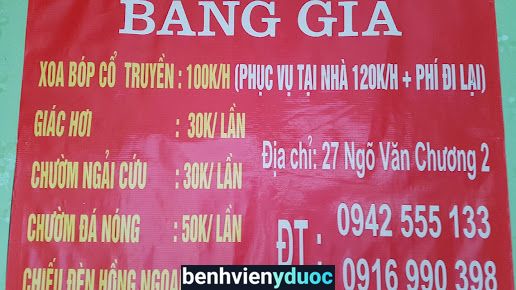 Tầm Quất massage bấm huyệt giác hơi Người Mù Vân Cường Đống Đa Hà Nội