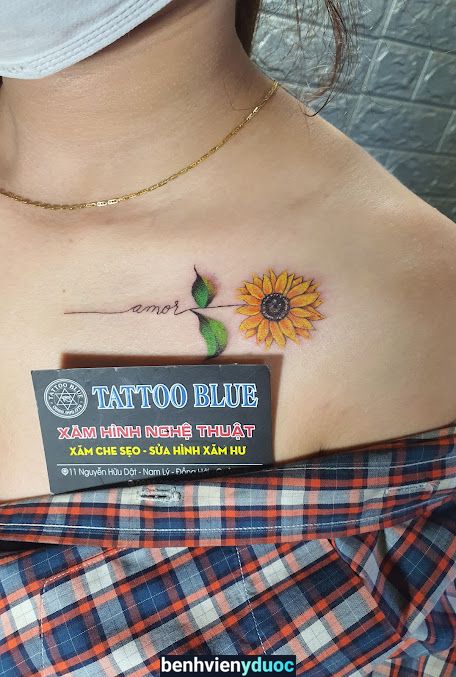 TATTOO BLUE. XĂM HÌNH NGỆ THUẬT