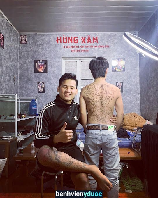 Tattoo-xăm hình Hùng Sống Tân Lạc Hòa Bình