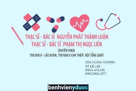 Thạc sĩ - Bác sĩ LUẬN & LIÊN (Tim mạch) Quảng Ngãi Quảng Ngãi