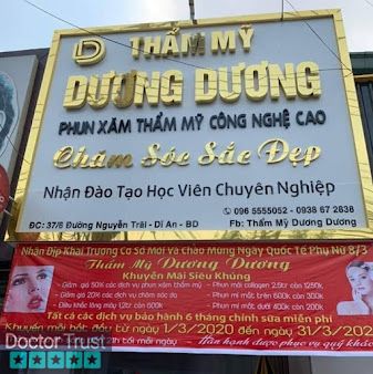 Thẩm Mỹ Dương Dương Dĩ An Bình Dương