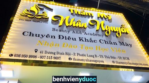 Thẩm Mỹ Nhân Nguyễn Thủ Đức Hồ Chí Minh