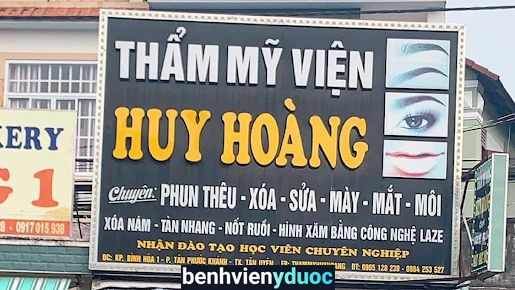 Thẩm Mỹ Viện Huy Hoàng Tân Uyên Bình Dương