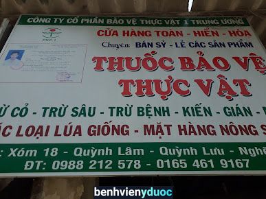 Thuốc BVTV Hiển Hóa Quỳnh Lưu Nghệ An