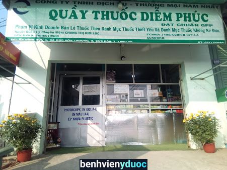 Thuốc tây Diễm Phúc Đức Hòa Long An