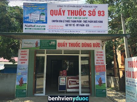 Thuốc Tây Dũng Bức Mai Sơn Sơn La