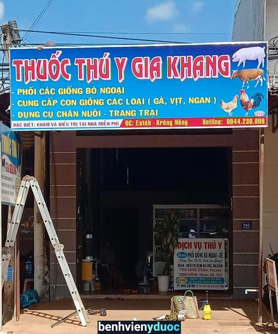 Thuốc Thú Y Gia Khang Krông Năng Đắk Lắk