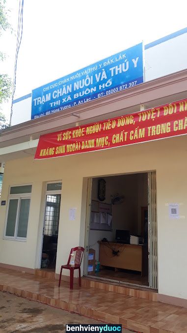 Trạm Thú Y Buôn Hồ Đắk Lắk