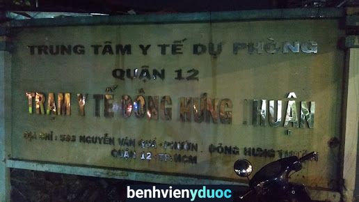 Trạm Y Tế Phường Đông Hưng Thuận Quận 12 12 Hồ Chí Minh