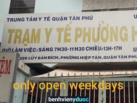 Trạm Y Tế Phường Hiệp Tân Quận Tân Phú Tân Phú Hồ Chí Minh