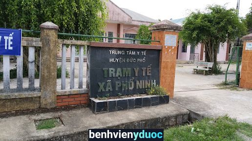 Trạm Y Tế Phường Phổ Ninh Đức Phổ Quảng Ngãi