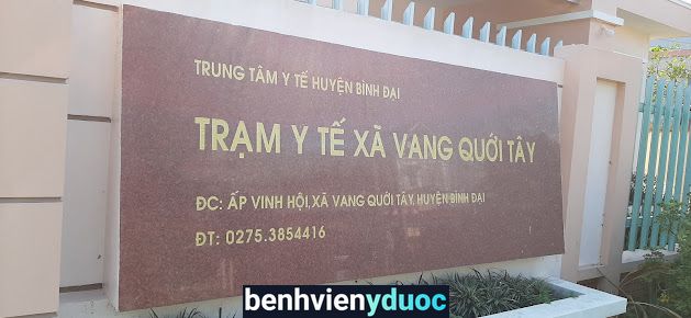 Trạm y tế xã Vang Quới Tây