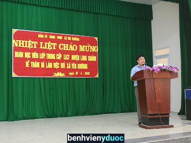 Trạm y tế xã Yên Khương Lang Chánh Thanh Hóa