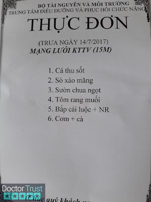 Trung tâm điều dưỡng phục hồi chức năng - Bộ Tài nguyên Môi trường Sầm Sơn Thanh Hóa