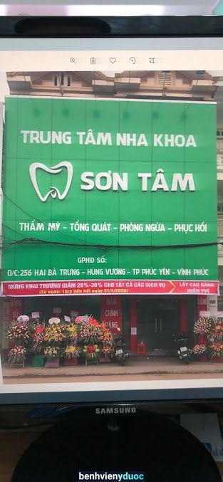 Trung Tâm Nha Khoa Sơn Tâm Phúc Yên chuyên niềng răng, nhổ răng, cấy Implant Phúc Yên Vĩnh Phúc