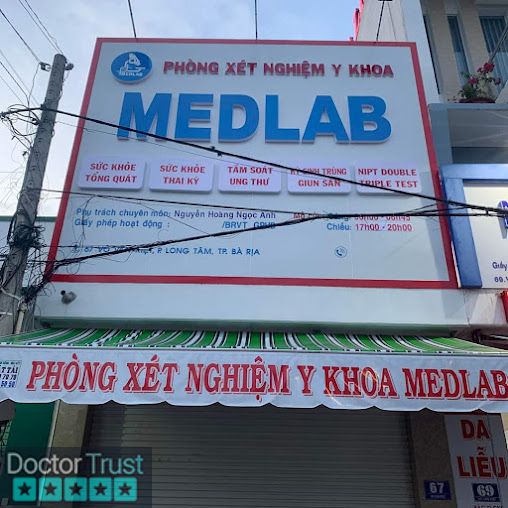 Trung Tâm Xét Nghiệm Y Khoa MedLab- Bà Rịa Vũng Tàu Bà Rịa Bà Rịa - Vũng Tàu