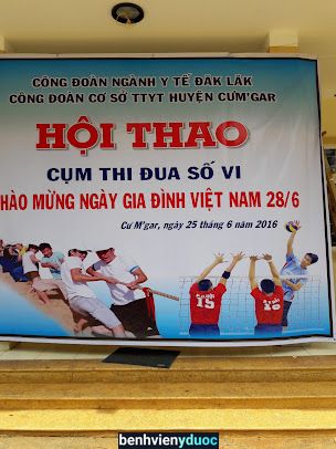 Trung tâm y tế huyện Cư Mgar Cư M'gar Đắk Lắk