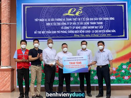 TRUNG TÂM Y TẾ HUYỆN HỒNG DÂN Hồng Dân Bạc Liêu