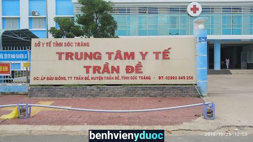 Trung tâm y tế huyện Trần Đề Trần Đề Sóc Trăng