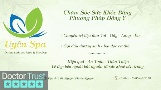 Uyên Spa - Chuyên trị liệu nhức mỏi Thanh Khê Đà Nẵng