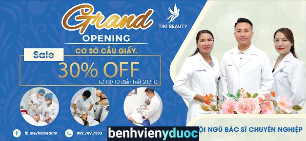 Viện Thẩm Mỹ TIKI BEAUTY SPA Cầu Giấy Hà Nội