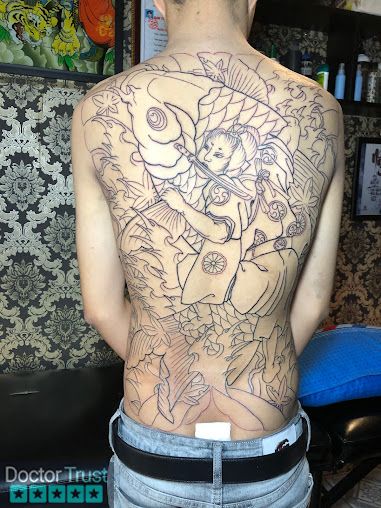 Xăm hình Bình Dương - Hoàng Long Tattoo Bến Cát Bình Dương