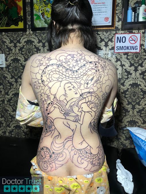 Xăm hình Bình Dương - Hoàng Long Tattoo Bến Cát Bình Dương