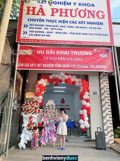 XÉT NGHIỆM Y KHOA HÀ PHƯƠNG-CN TÂN PHÚ Tân Phú Đồng Nai